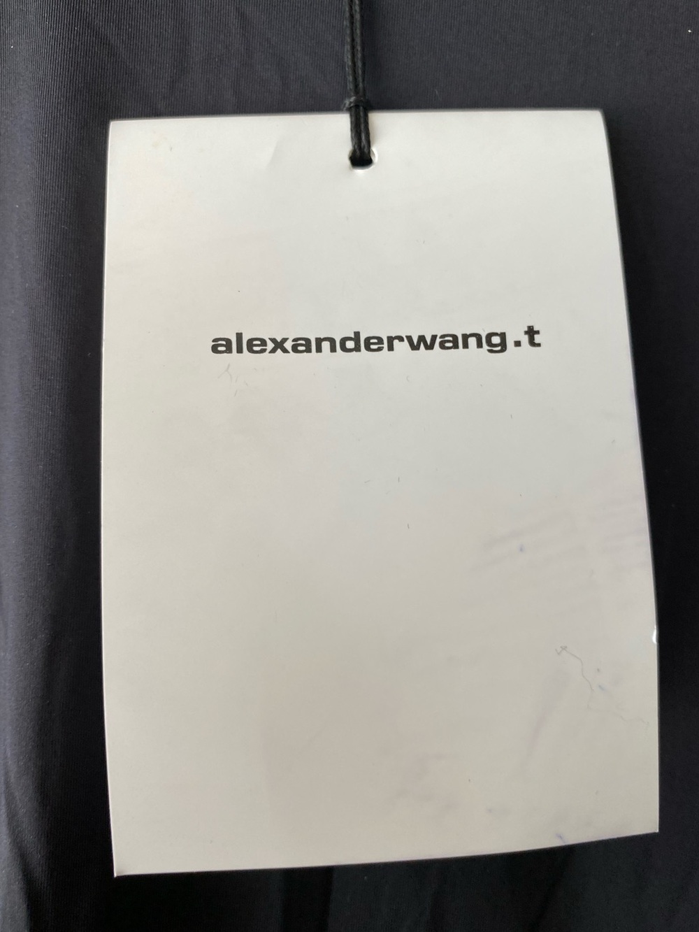 NWT Alexander Wang.T Reversible Sleeveless Swim Jersey Dress Charcoal Lime Small - Picture 11 of 13
